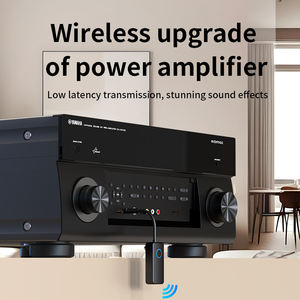 2 in 1 3.5MM Bluetooth 5. TV PC için 4 kablosuz AV alıcısı-vericisi alıcı Stereo ses kablosuz BT5.4 RX TX adaptörü düşük gecikme BT 5.4 - Product Image 4