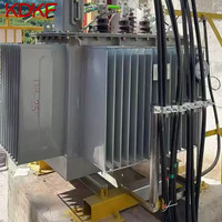 Transformateur immergé dans l'huile hermétiquement scellé 11kV 13,8kV vers 400V 50kVA 100kVA 60Hz 50Hz