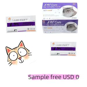 Prueba de parvovirus FPV FIP Tomcat Combinado Calicivirus + Herpes a Prueba de cuidado de mascotas para <span class=keywords><strong>gatos</strong></span> - Product Image 2