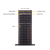 Serveur PLC Supermicro Sys-741-tnrt 2x Silver 4410t 4x DDR5 32G 3090 GPU 1T M.2 avec garantie