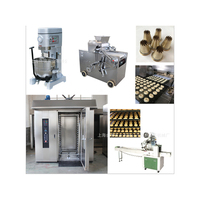 Dmwd-machine à cookies semi automatique de certificat professionnel, pour la fabrication de four rotatif à air chaud