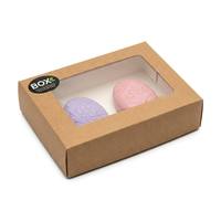 Boîte en carton personnalisée de qualité supérieure à deux pièces pour la présentation en vitrine, idéale pour le savon et les emballages cadeaux de soins personnels