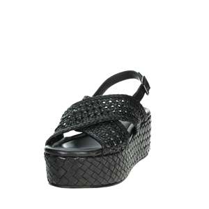 Sandalias de Plataforma con Tiras para Mujer, Modelo 161638, Color Negro, Marca Carmela, para Verano - Product Image 6