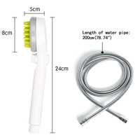 Usine directe vente pet massage peigne pet brosse de bain chien douche buse douche outil de nettoyage