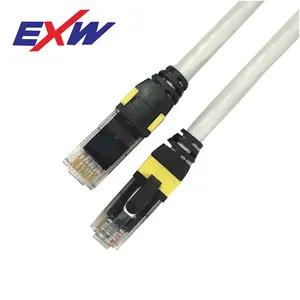 RJ45 8P8C UTP FTP STP Cat5e Cat6 Cat6a Cat7 תקוע מהירות קרע פחות חתול 5e 6 6a 7 Ethernet רשת LAN תיקון כבל כבל עופרת