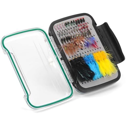 Kit de 100 mouches pour la pêche à la mouche