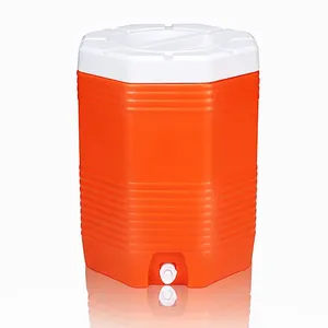 高品质户外野营塑料水冷却器壶10加仑
