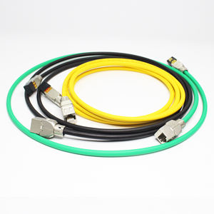 สายต่ออินเทอร์เน็ตความเร็วสูง <span class=keywords><strong>Cat8</strong></span> แบบมีชีลด์ RJ-45 สำหรับงานหนัก ความยาวสั่งทำได้ตั้งแต่ 1 ม. ถึง 20 ม. สายแพทช์ LAN มาตรฐาน ROHS/Reach - Product Image 4