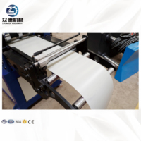 Machine de fabrication de gouttière sans soudure en aluminium de pluie de chine à vendre