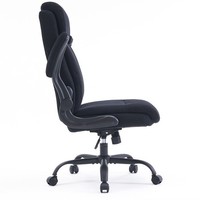 Chaise de bureau en cuir pour la maison, design ergonomique, hauteur réglable, squelette en bois, siège confortable, éponge hautement élastique