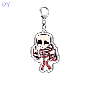 QY The Amazing Digital Circus Acrylic <b>Keychain</b> Double Sided Clear <b>Anime</b> Character Key Ring Bag Pendant - Product Image 3