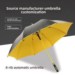 Paraguas de Golf Extra Grande de 27 Pulgadas con Apertura Automática, 8 Varillas, Vinilo Reforzado, Protección Solar, para Todo Clima, Marca Shangyu - Product Image 2