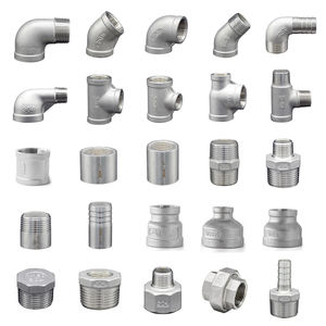 وصلة أنابيب من الفولاذ المقاوم للصدأ 304 على شكل حرف T مع مخفض، كوع 90 درجة، وصلة مصنعة 1/2 بوصة للحام المقبس - Product Image 6