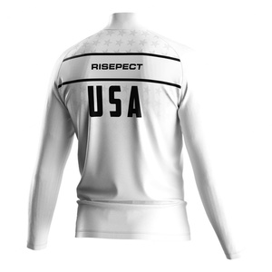 Sweat-shirt à col zippé 1/4 personnalisé pour homme, en polaire et polyester, à manches longues, pour le golf et la lutte - Product Image 2