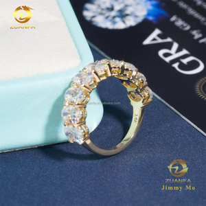 Bague de fiançailles en or 14 carats avec diamant de laboratoire de forme ovale de 0,5 carat, design unique et élégant, bijoux de mariage de luxe - Product Image 6
