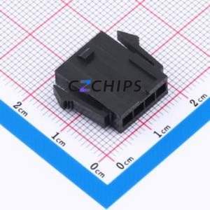 XD-43640-4EY Housing (Wire-to-Board / Wire-to-Wire) P=3mm Connector ( Jack Structure: 1x4P )( Pitch: 3mm )( Row Spacing: 3mm ) - Product Image 1