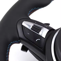 Volant sport M personnalisé en PVC pour BMW Série 3 E60 E65 E66 X5 E70 X6 E71 E81 E82 E83 E84 E85 E87 E88 E89 E90 E91 E92 E93