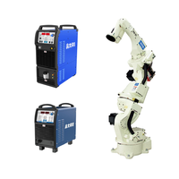 Nouveau bras de robot de soudage à 6 axes, charge utile de 10 kg, portée de 1440 mm, OTC FD-B4S, avec torches de soudage AOTAI et TBI pour matériaux de soudage