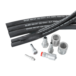 Blince DN8 Hydraulic <b>Hose</b> Flexible High Hos <b>Rubber</b> Pipe for Oil Use - Product Image 2