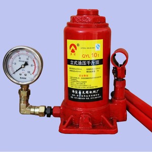 แม่แรงไฮดรอลิก QYL 8 ตัน พร้อมเกจวัดแรงดัน สำหรับทดสอบแรงดันและการยก - Product Image 4