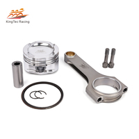 KingTec Racing N54 pistones y varillas forjadas para BMW E60 E61 535i F01 740i 3,0 N54B30 Turbo Kit