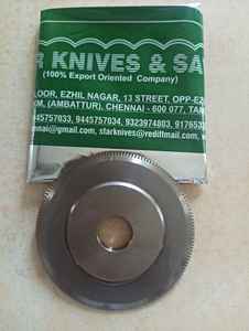 Nouvelle lame de coupe ronde en carbure de perforation pour engrenage de construction et composants de noyau de moteur OEM ODM fabricant indien - Product Image 4