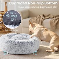 Le lit pour chat est moelleux, en peluche, double couche, canapé doux pour animaux de compagnie, canapé-lit orthopédique, adapté aux petits chats et chiens.