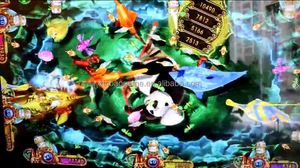 오션 킹 3 플러스 쿵푸 팬더 물고기 테이블 게임 보드 뜨거운 영어 스테인레스 스틸 게임 보드 1 년 보증 - Product Image 3