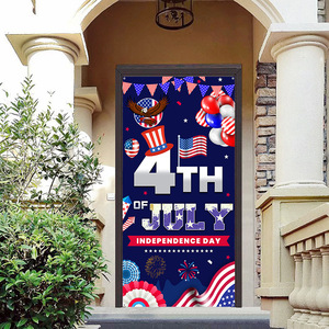 Grande toile de fond bannière heureuse du 4 juillet pour les décorations de la fête de l'indépendance - Product Image 4