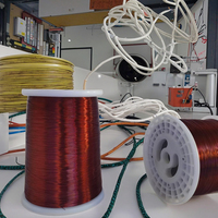 Cable Esmaltado Compuesto de Bajo Ruido, Clase 200 EI/AIW, 1.500 mm, Conductor Sólido, 5000 V, Venta Directa de Fábrica China Huaerda