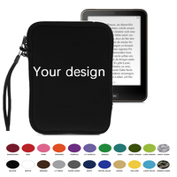 Pochette personnalisée en néoprène pour liseuse électronique, étui universel pour livre électronique avec fermeture éclair, housse de protection pour tablette, rangement de voyage