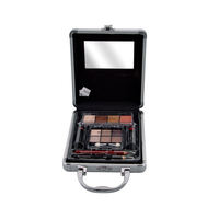 Set Rias Wajah Profesional Wanita Desain Baru: Eyeshadow, Lipstik, Pensil Alis, Lip Gloss, Kuas Makeup