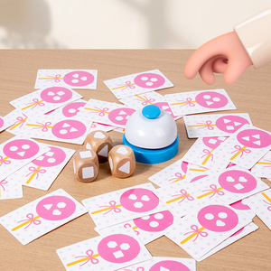 Juegos de mesa de batalla a juego con formas al por mayor, rompecabezas de Entrenamiento de aprendizaje, juguetes educativos interactivos para niños y niñas - Product Image 1