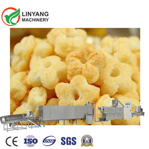 New Automatic Puff <b>Corn</b> <b>Snacks</b> Processing Line Inflating Cereals Extrusion Making Machine for Puffed Food <b>Snacks</b> Production - Product Image 4