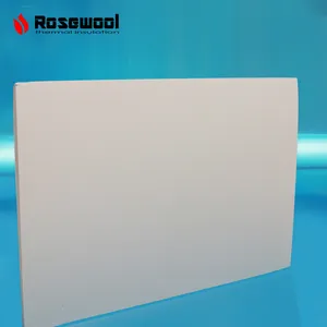 ROSOWOOL उच्च गुणवत्ता वाले चीनी मिट्टी फाइबर अग्निरोधक इन्सुलेशन बोर्ड 1000 -1600C सिरेमिक फाइबर बोर्ड