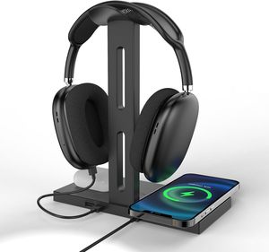 Mới Nhất Bền Phong Cách 3-Trong-1 Sạc Không Dây Đứng Đồng Hồ Thông Minh Quản Lý Cáp Điện Thoại Sạc Trạm Sạc Nhanh Tính Năng - Product Image 1