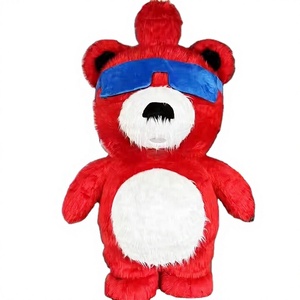 Vendita calda CE certificata per <span class=keywords><strong>Masha</strong></span> <span class=keywords><strong>e</strong></span> l'<span class=keywords><strong>orso</strong></span> mascotte Costume adulto peloso gonfiabile carino festa di carnevale panno per Halloween - Product Image 1