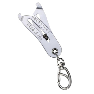 Keychain Nut Bolt Head Catcher Precise Bolt Size Finder Size Catcher Bolt Nut Identifier Gauge Gauge Precise Bolt Finder - Product Image 1