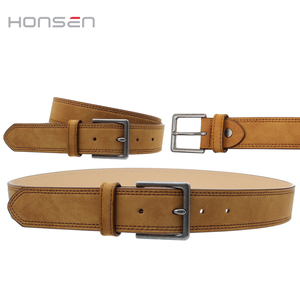 Cinturón de Diseño Moderno para <span class=keywords><strong>Hombre</strong></span>, 100% PU, Color <span class=keywords><strong>Amarillo</strong></span>, Hebilla de Aleación, 34 mm de Ancho, 104 cm de Largo, Opción de Logotipo Personalizado - Venta al Por Mayor - Product Image 3