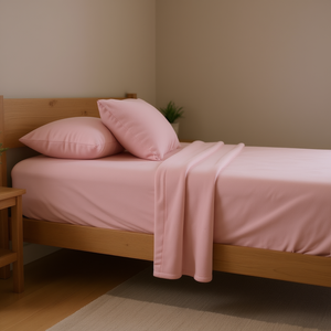 Ensemble de draps Andes Sweet Pink, drap-housse double en polaire, taille matrimoniale, literie pour la maison - Product Image 2