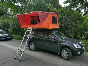 جديد تصميم 4 شخص الأسرة قشرة صلبة سقف سيارة علوي خيمة للتخييم في الهواء الطلق - Product Image 4