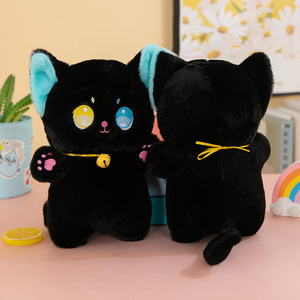 Jouet en peluche durable et personnalisé avec broderie d'animaux Style zoo super doux pour chat d'anniversaire Soulagement du stress 24cm - Product Image 3