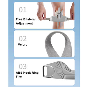Wholesale Silicone Patella Tendon <b>Knee</b> Straps Elastic Flexible Adjustable Breathable Support <b>Protector</b> - Product Image 3