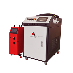 Máquina de Soldadura Láser Portátil de 3000w 2000w 1500w con Sistema de Enfriamiento por Agua, Láser de Fibra Óptica Raycus para Acero - Product Image 4
