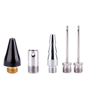 Zinc Alloy Blow Gun 6 Mm 1 4 Inch Air Compressor Nozzle Set With Copper Needle And Rubber Adapter 7 Piece Set Pneumatic Tool - Product Image 2