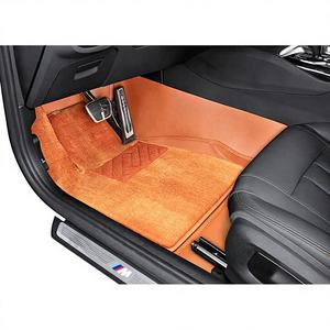 Alfombrillas de Coche de Lujo para Todas las Estaciones, Juego Completo de 3 Piezas, 10 mm de Grosor, Material de Nailon PP PET, para <span class=keywords><strong>Audi</strong></span> <span class=keywords><strong>A4</strong></span>, F-150, Focus. - Product Image 1