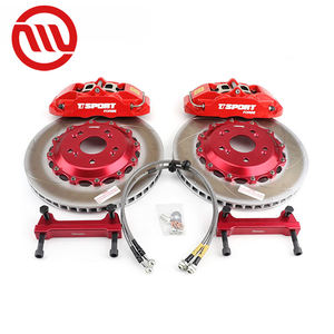 Sistema de frenos TTSPORT de alta calidad, Rotor de disco de freno, 330x28MM, para Volkswagen Golf 4, Kit de frenos de carreras rojo, TT5440 - Product Image 1