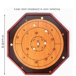 Juguetes Montessori, Juego <span class=keywords><strong>de</strong></span> Ajedrez 3 en 1 <span class=keywords><strong>para</strong></span> <span class=keywords><strong>Niños</strong></span>, Juego <span class=keywords><strong>de</strong></span> <span class=keywords><strong>Mesa</strong></span> <span class=keywords><strong>de</strong></span> Crokinole Competitivo, Juego <span class=keywords><strong>de</strong></span> Damas, Juguete Educativo <span class=keywords><strong>para</strong></span> Padres e Hijos - Product Image 3