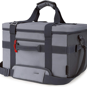 Free Sample Durable Water Resistant Portable Large Capacity 24L <b>Backpack</b> Interlayer Insulated Thermal Food Box Delivery <b>Cooler</b> - Product Image 3