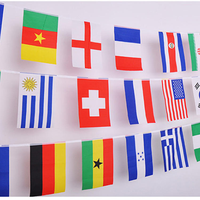 Drapeaux nationaux extérieurs en polyester, résistants à la décoloration, imprimés numériquement, anti-plis, séchage rapide, portables, drapeaux du monde